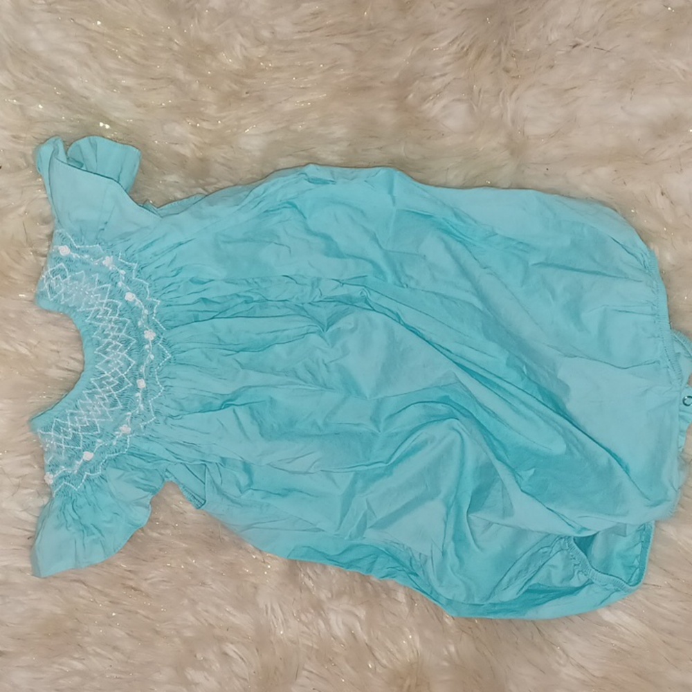 Smocked romper